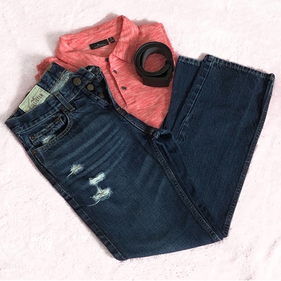hollister boy jeans
